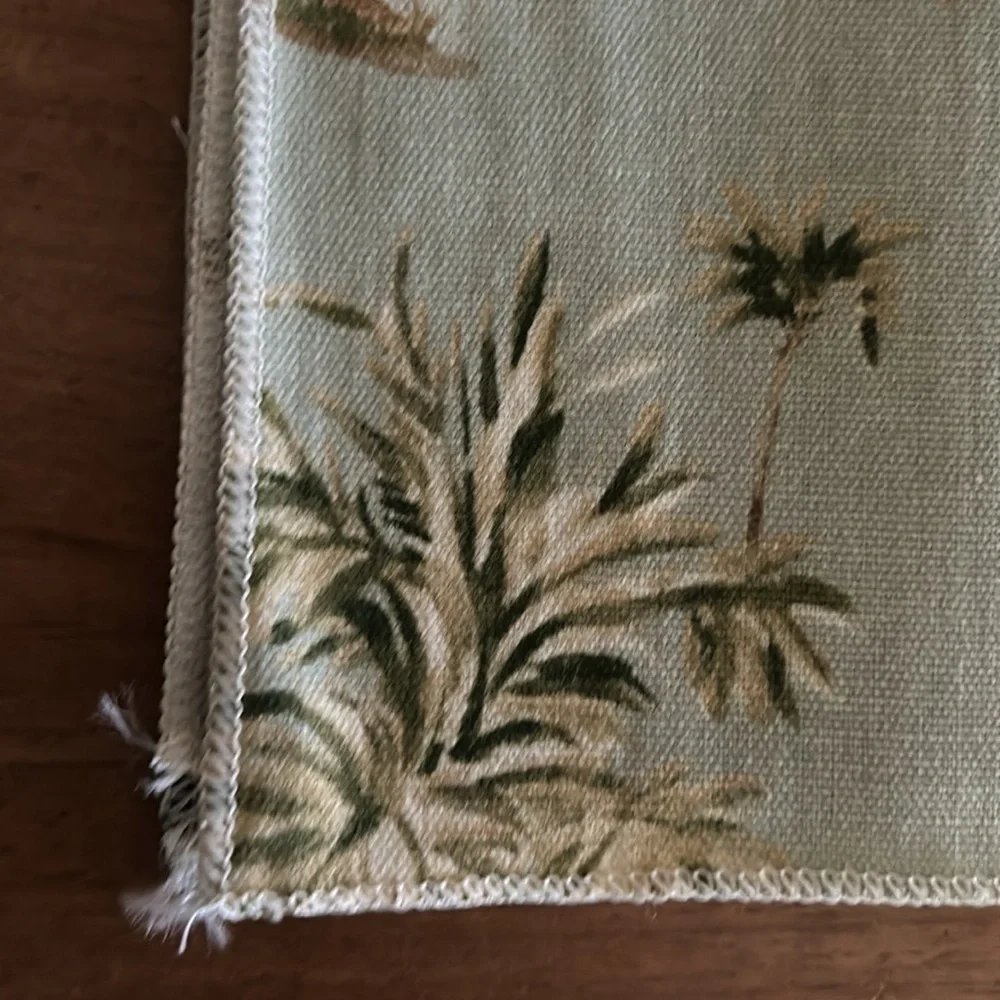 Palm tree napkins